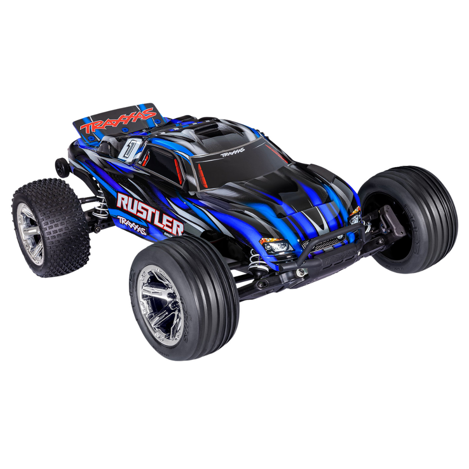 TRAXXAS Rustler 2WD BL2S HD 1/10 Stadium Truck 37354-4BLUE