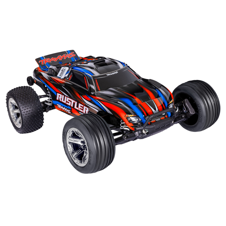 TRAXXAS Rustler 2WD BL2S HD 1/10 Stadium Truck 37354-4RED