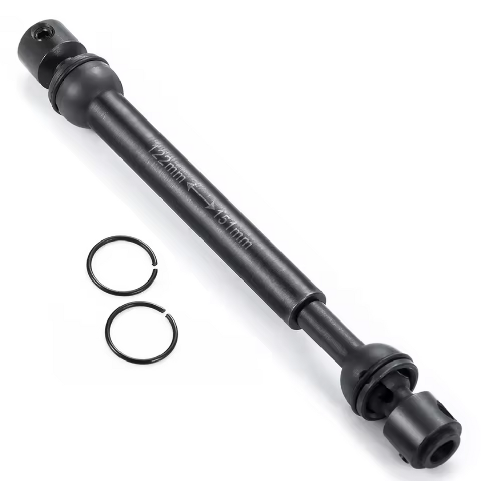 Steel Heavy-Duty Drive Shaft Centre for 1/10 RC Crawler Axial TRX4 (122-151mm)