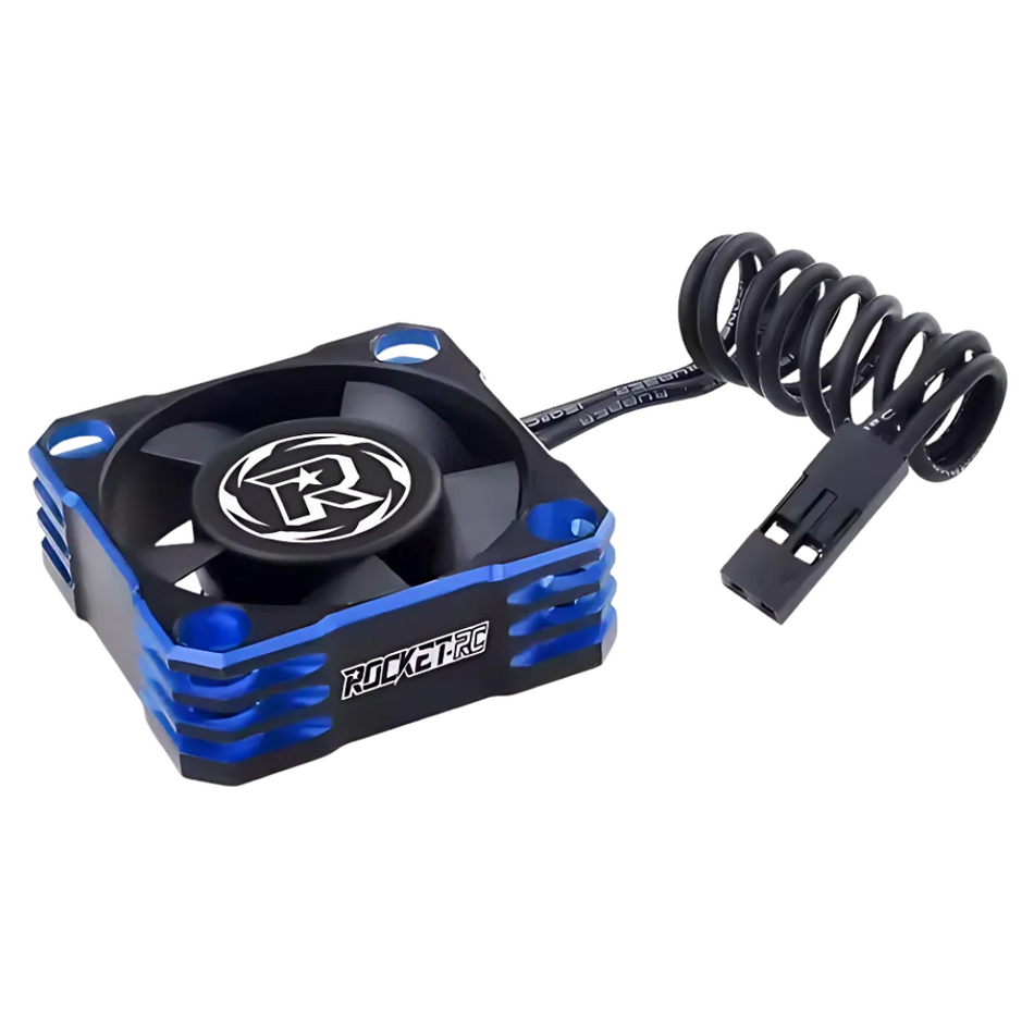 Surpass Aluminium Cooling Fan 30x30mm 28000RPM Black/Blue SUR-360003-15