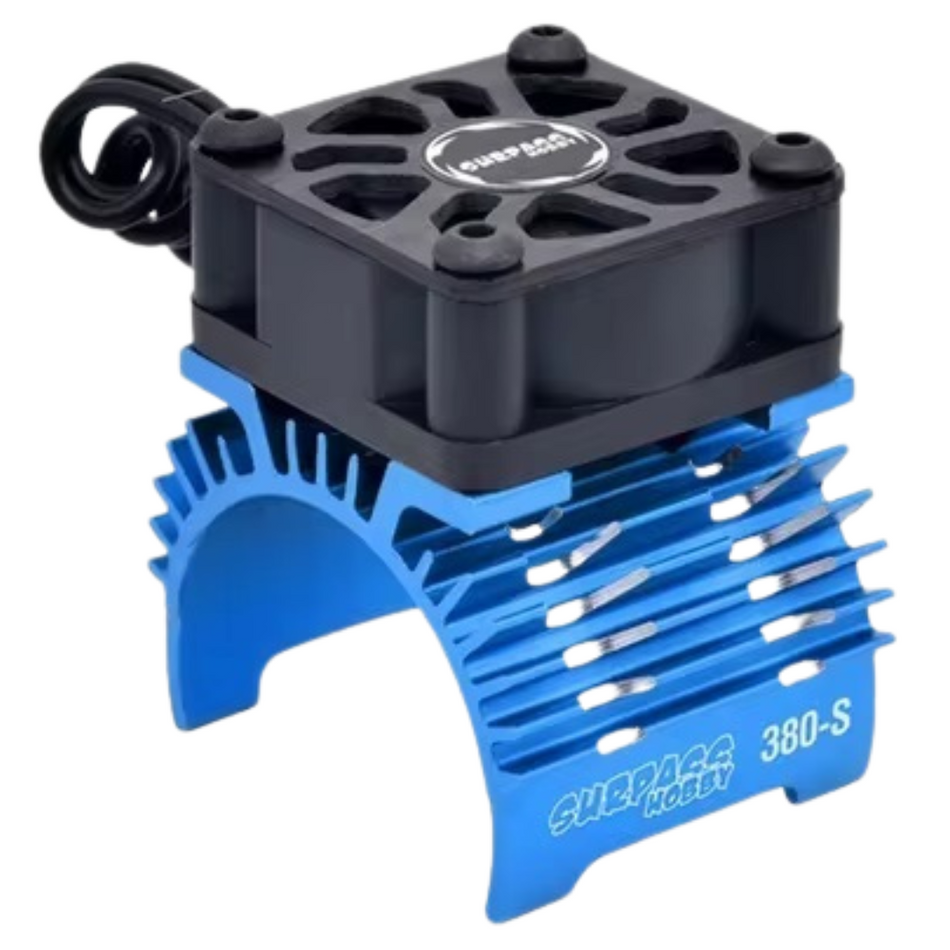 Surpass Cooling Fan 5-8.45V for 1/10 Motor Blue SUR10000112