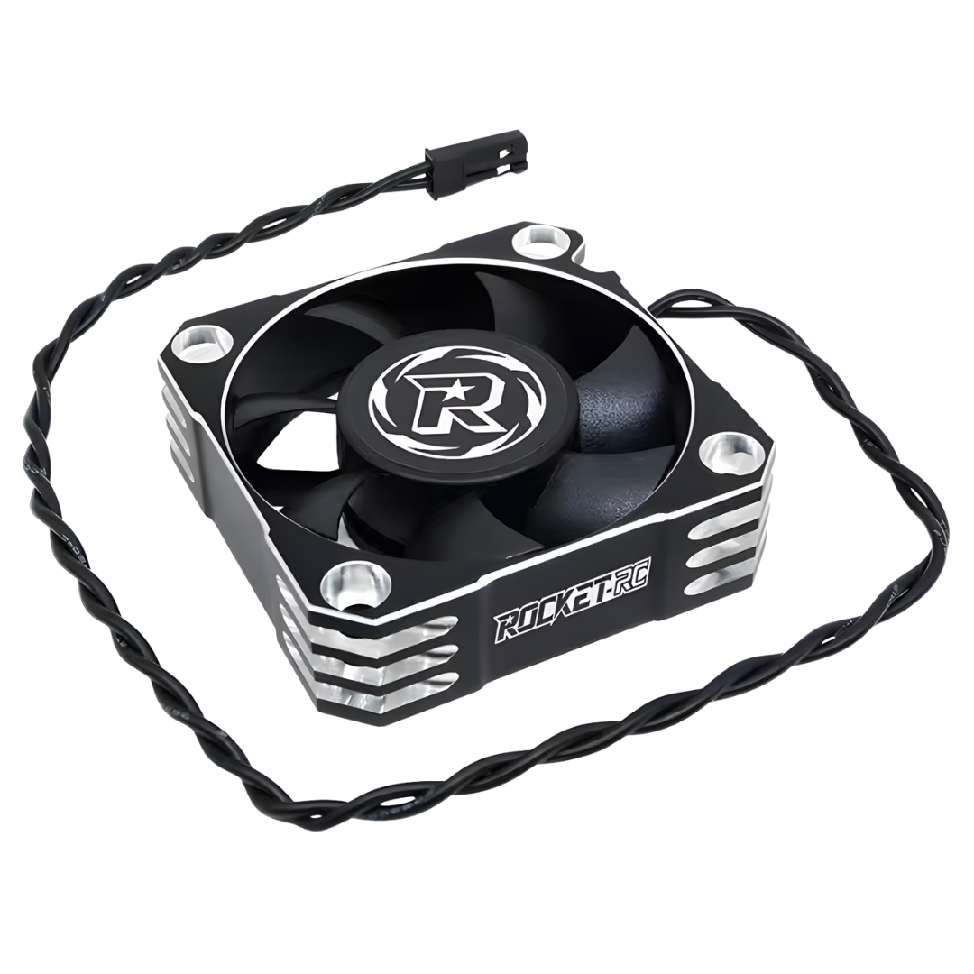 Surpass Rocket 30mm Cooling Fan 28000RPM RC Motor ESC Silver/Black SP ...
