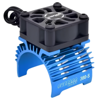 Surpass Hobby 1/10 RC Motor Cooling Fan Blue 5–8.45V SUR-100001-12