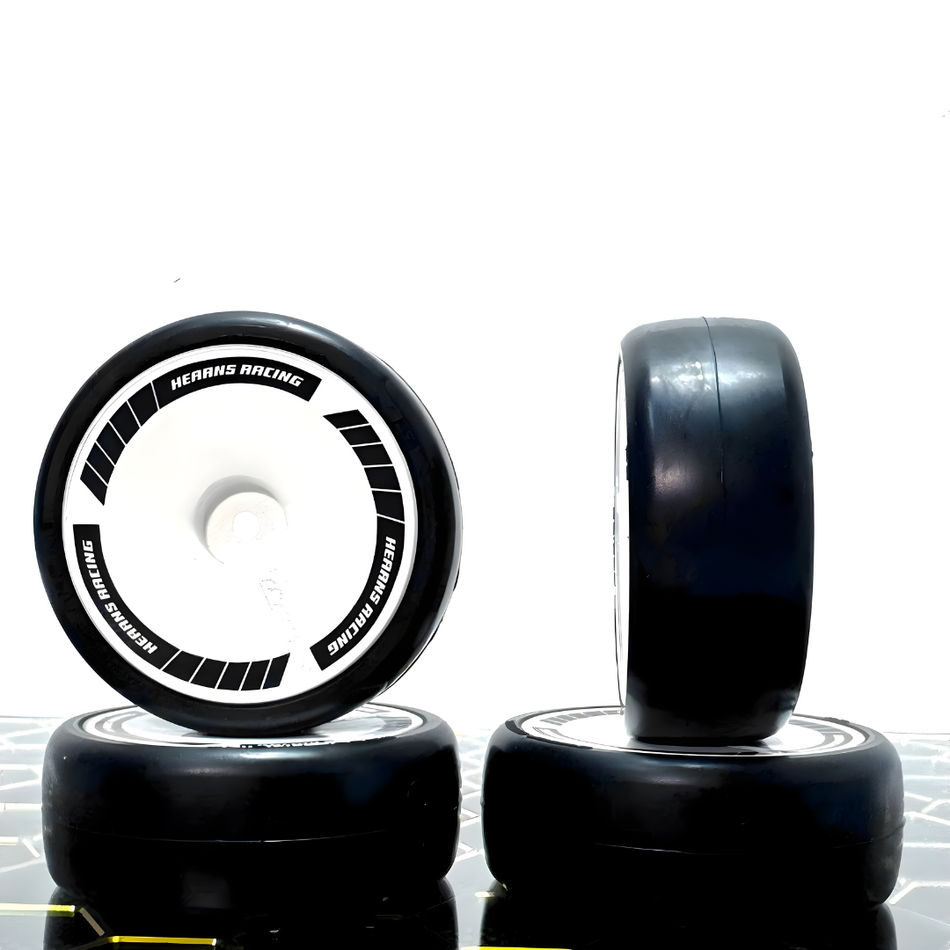 Sweep D Series 36 Shore Pre-Glued Asphalt Tyres 1/10 Touring 4pcs SW-D-36R3PGS