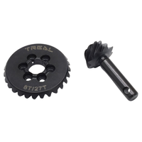 TREAL 8T/27T Steel Overdrive Diff Gear Set Axial SCX10 II SCX10 III Capra X002I3CQG9