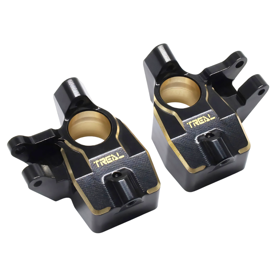 TREAL Brass Front Inner Portal Cover Set 60g Axial Capra SCX10 III Black X00324O1Y3
