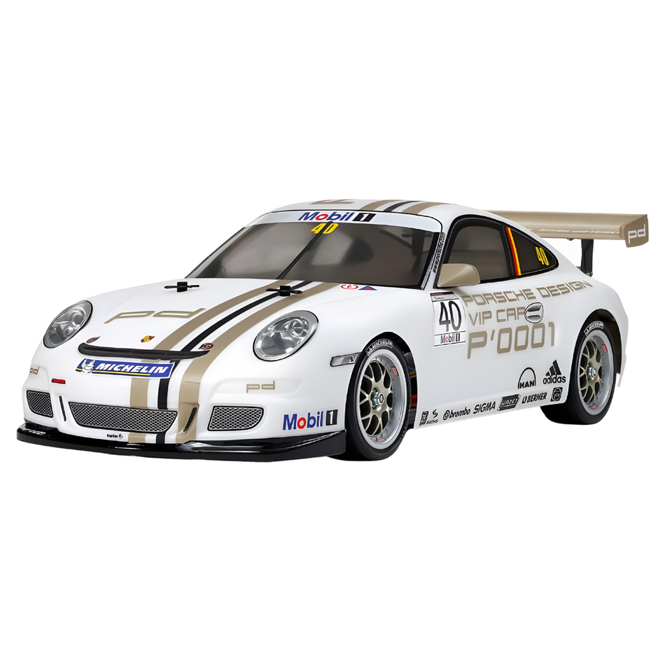 Tamiya Porsche 911 GT3 Cup VIP2008 TT-01E 1/10 4WD On-Road Kit 47429