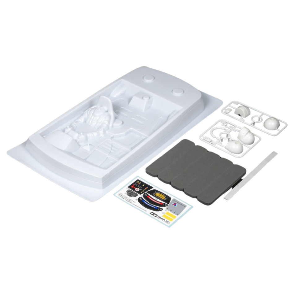Tamiya 1/10 Touring Car Cockpit Set Right-Hand Drive Interior 54157