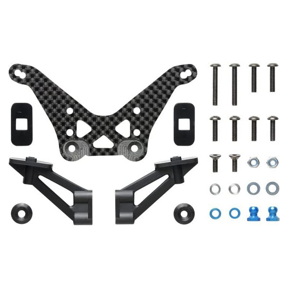 Tamiya TD4/TD2 Carbon Damper Stay Shock Tower Rear (OP-2061) 22061