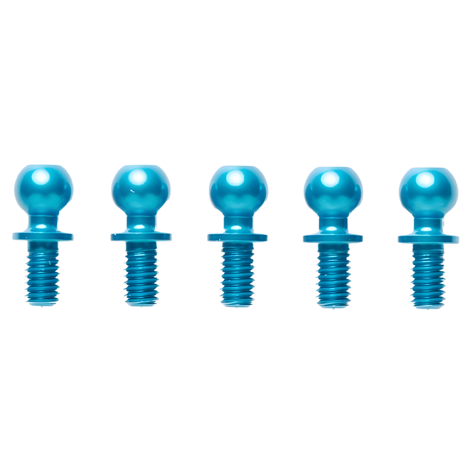 Tamiya 5x5mm Aluminium Hex Head Ball Connector Blue (OP-906) 53906