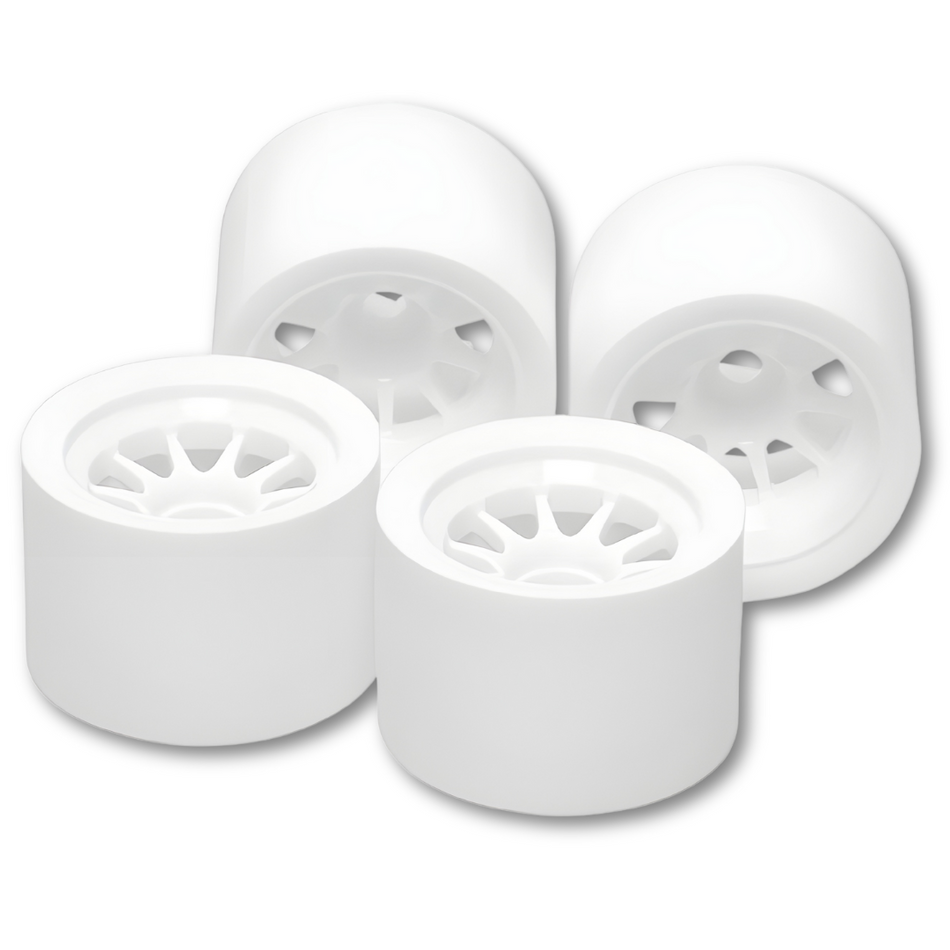 Tamiya F104 Wheel Set Formula 1 F1 White (OP-1526) 54526