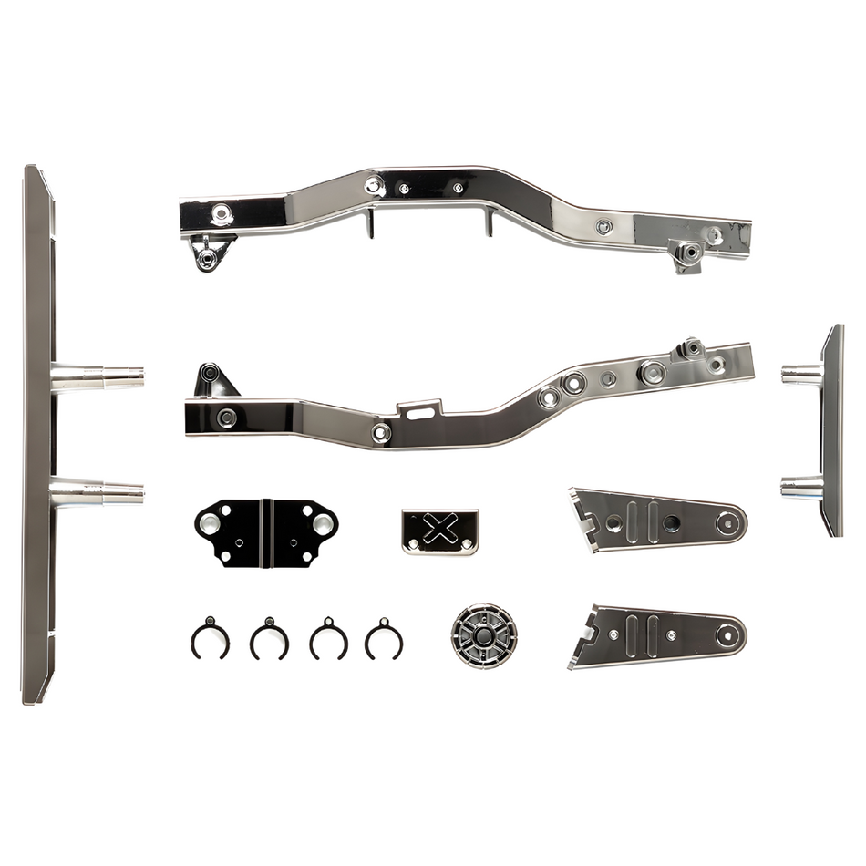 Tamiya GF-01/WR-02 F Parts Black Plated (OP-1678) 54678