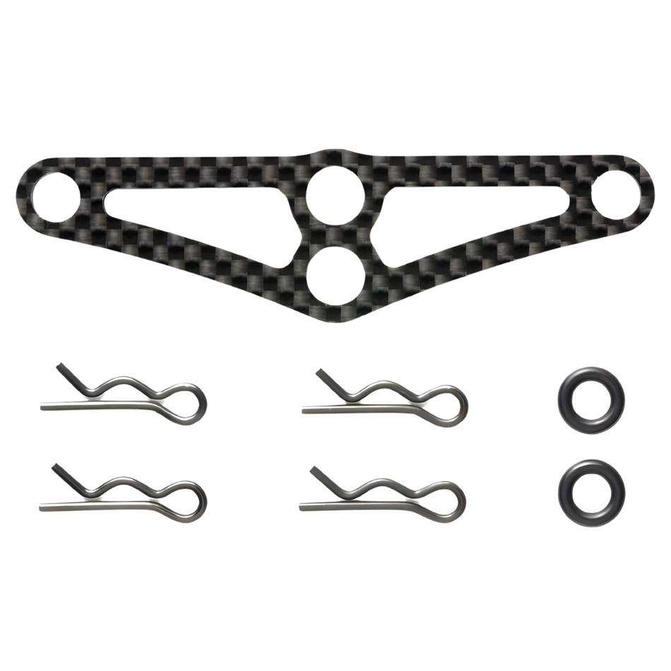 Tamiya Touring Car Carbon Body Mount Crossmember (OP-1782) 54782