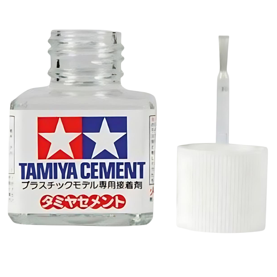 Tamiya 40ml Cement Plastic Model Glue Brush Applicator 87003