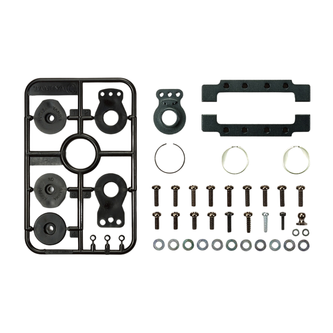 TAMIYA 300051005 - TT-01/E/R P-Teile Servohebel/Saver-Set Noir TAMIYA 300051005 - TT-01/E/R P-Teile Servohebel/Saver-Set Noir