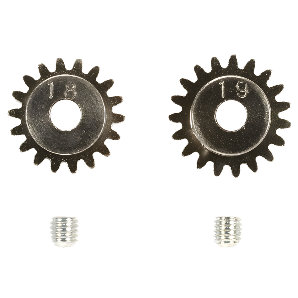 Tamiya RC Pinion Gear Set 18T & 19T AV (SP-355) 50355