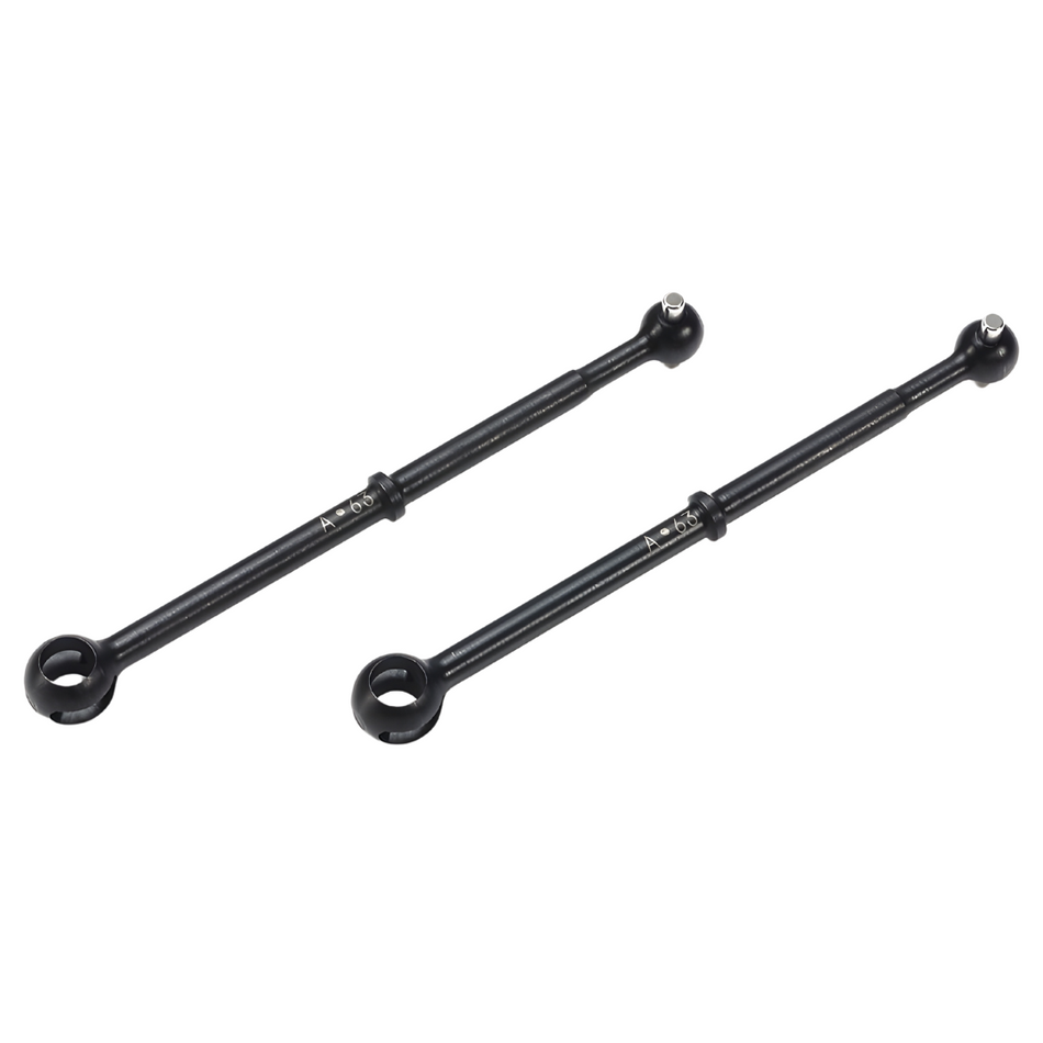 Tamiya BB01 BB-01 Carbon Steel Drive Shaft Dogbone CVD Set For BBX (OP-2068) 22068