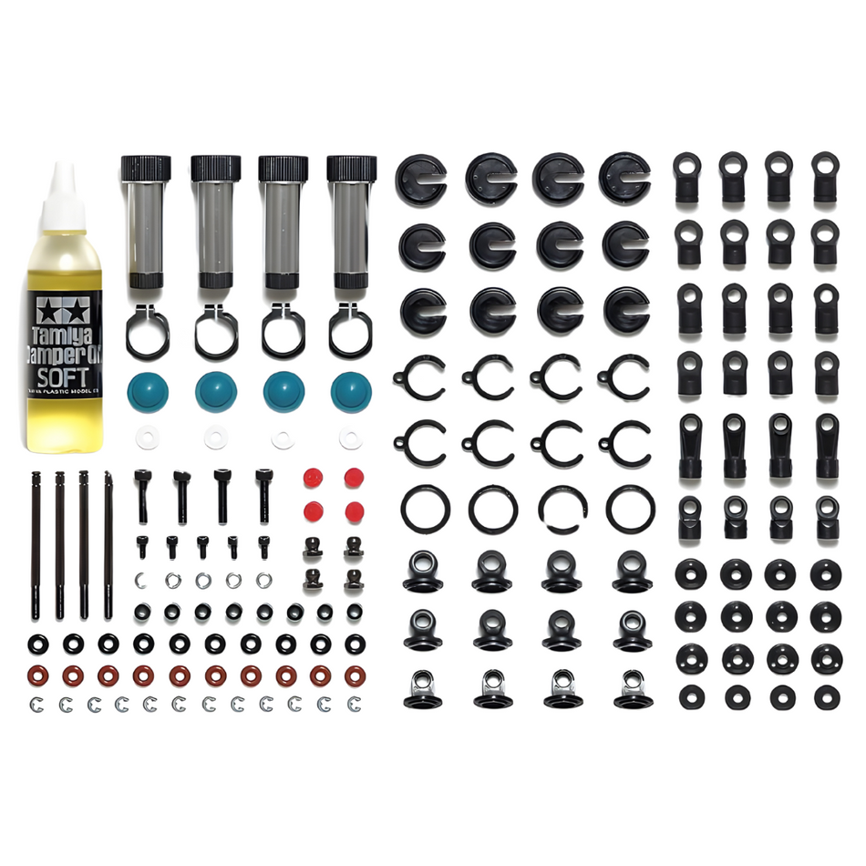 Tamiya CC02 CC-02 Aluminium Damper Shock Absorber Set (4) Hop Up (OP-1991) 54991