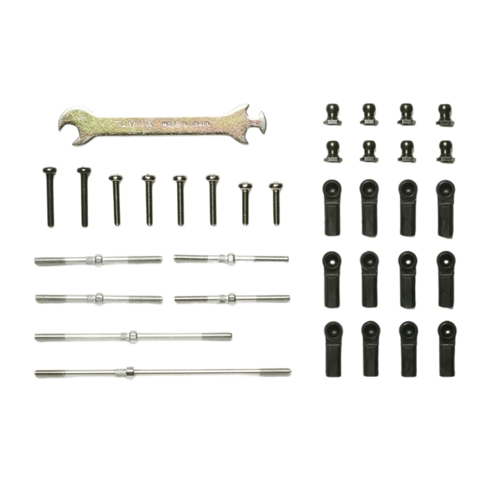 Tamiya DT-02 Turnbuckle Suspension Arm & Tie Rod Set (OP-828) 53828