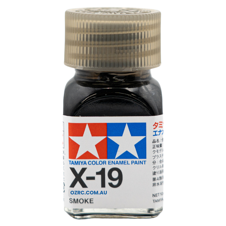 Tamiya Enamel Paint X-19 Gloss Smoke 10ml 80019