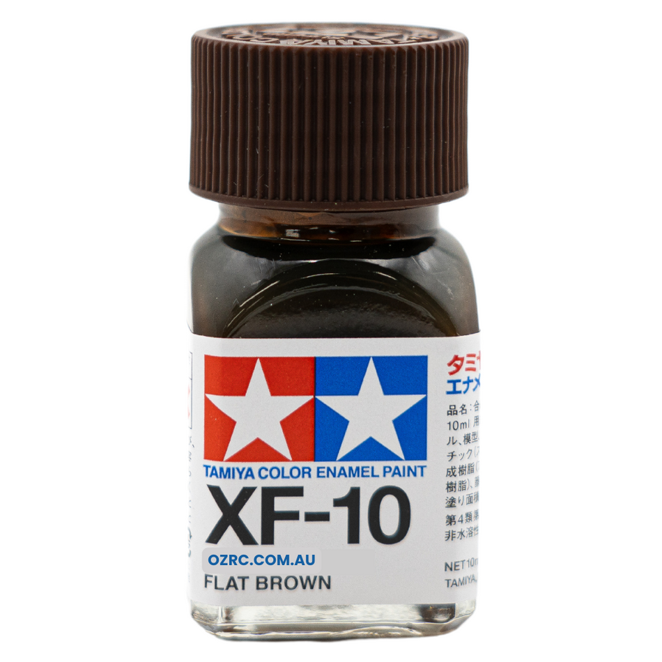 Tamiya Enamel Paint XF-10 Flat Brown 10ml 80310