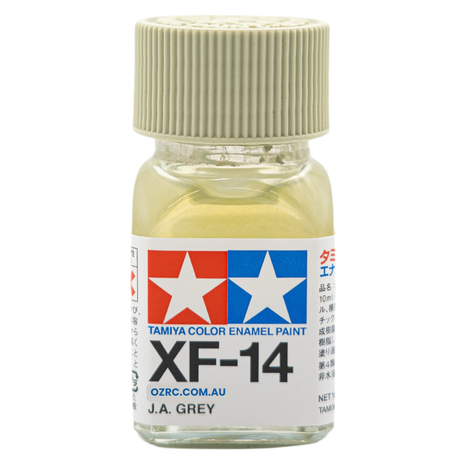 Tamiya Enamel Paint XF-14 Flat J.A. Grey 10ml 80314