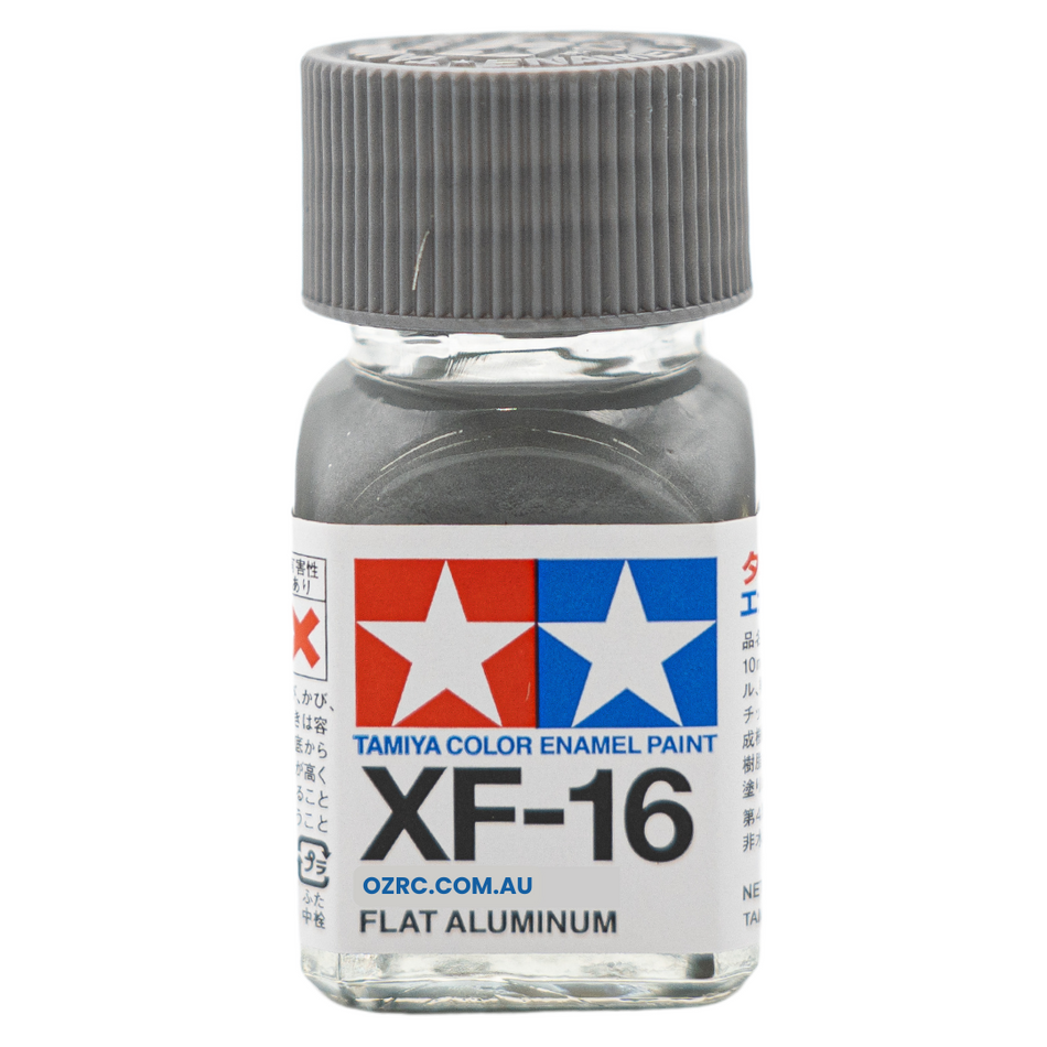 Tamiya Enamel Paint XF-16 Flat Aluminium 10ml 80316