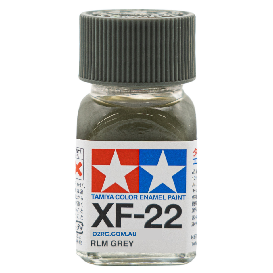 Tamiya Enamel Paint XF-22 Flat RLM Grey 10ml 80322