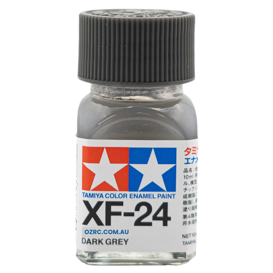 Tamiya Enamel Paint XF-24 Flat Dark Grey 10ml 80324