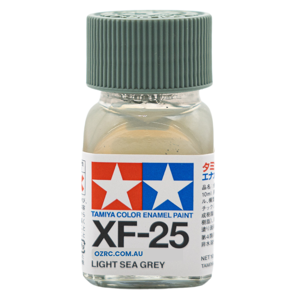 Tamiya Enamel Paint XF-25 Flat Light Sea Grey 10ml 80325