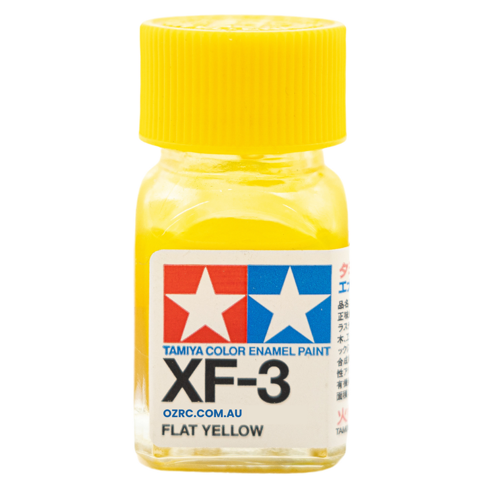 Tamiya Enamel Paint XF-3 Flat Yellow 10ml 80303