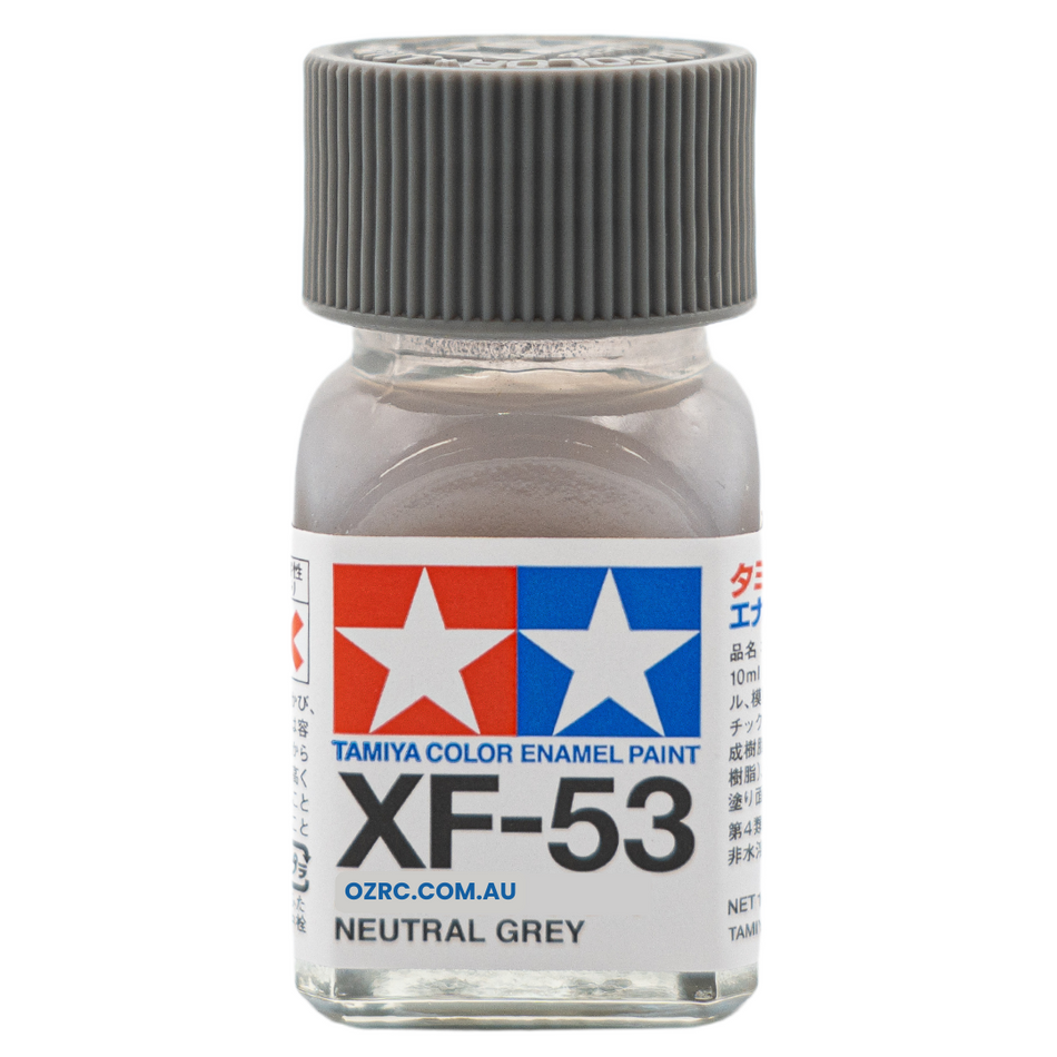 Tamiya Enamel Paint XF-53 Flat Neutral Grey 10ml 80353