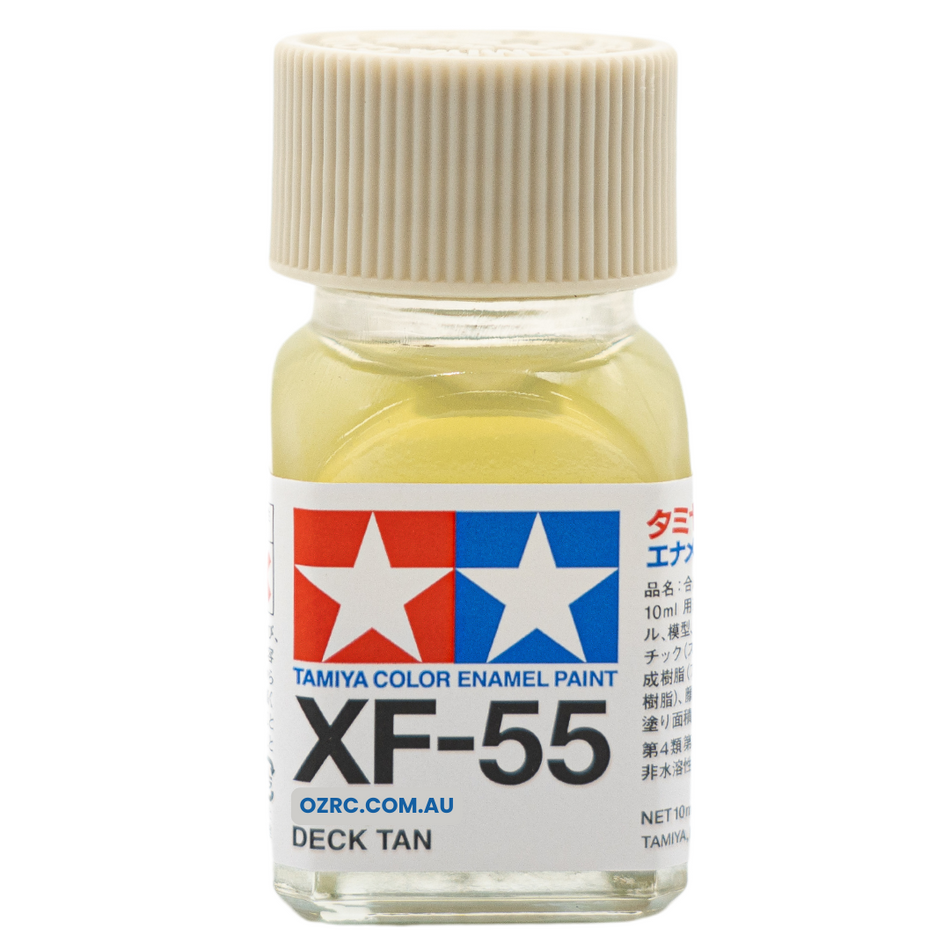 Tamiya Enamel Paint XF-55 Flat Deck Tan 10ml 80355