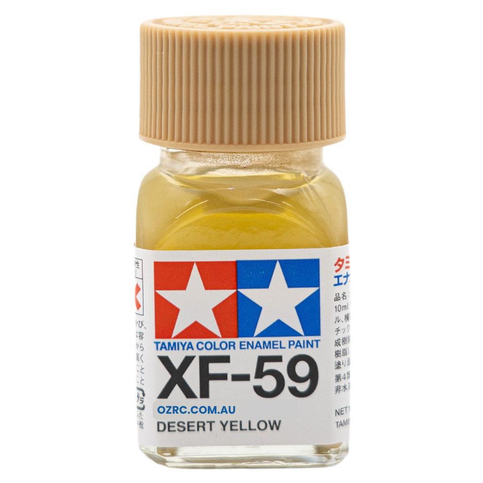 Tamiya Enamel Paint XF-59 Flat Desert Yellow 10ml 80359