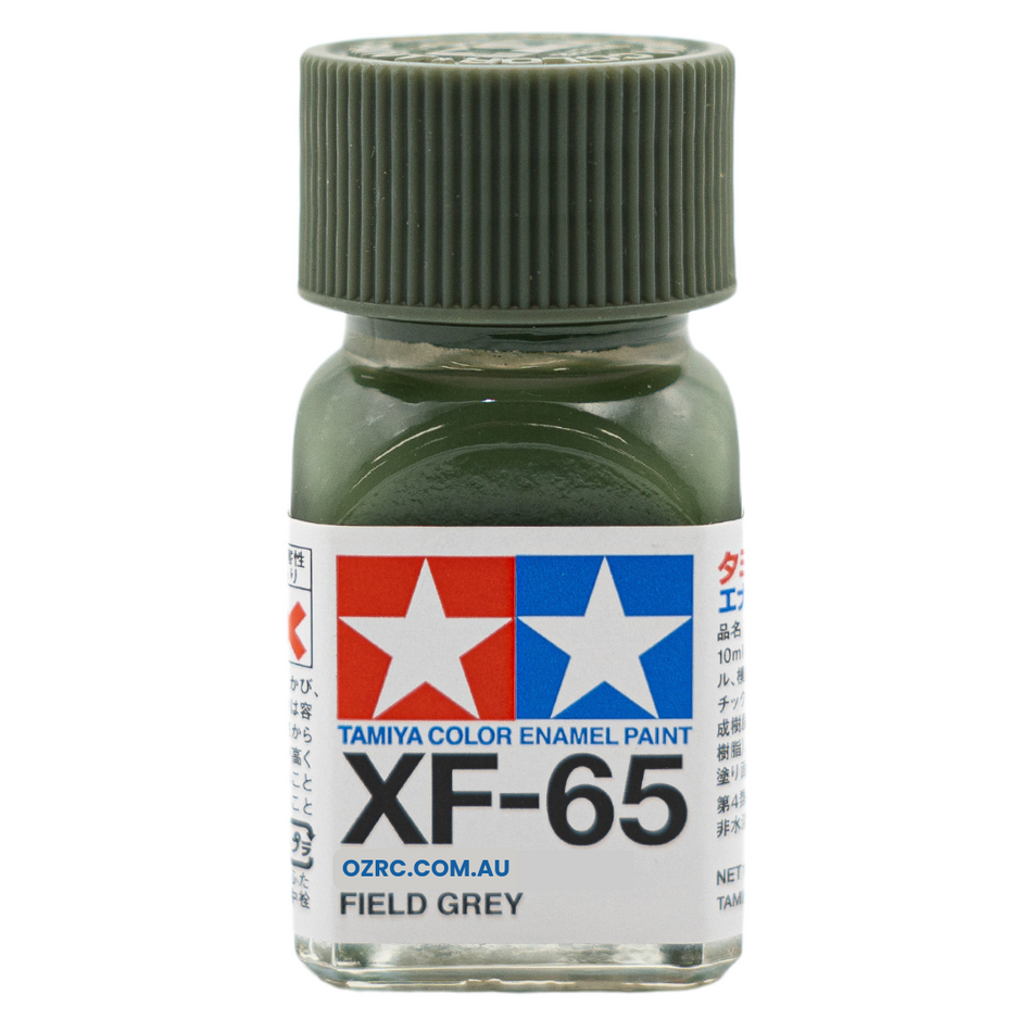 Tamiya Enamel Paint XF-65 Flat Field Grey 10ml 80365