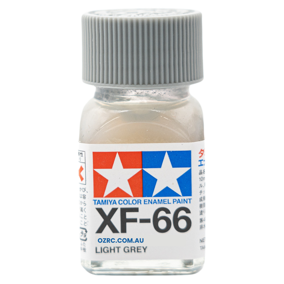 Tamiya Enamel Paint XF-66 Flat Light Grey 10ml 80366