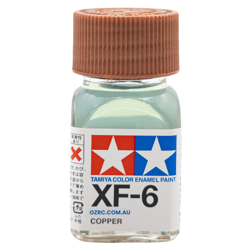 Tamiya Enamel Paint XF-6 Flat Copper 10ml 80306