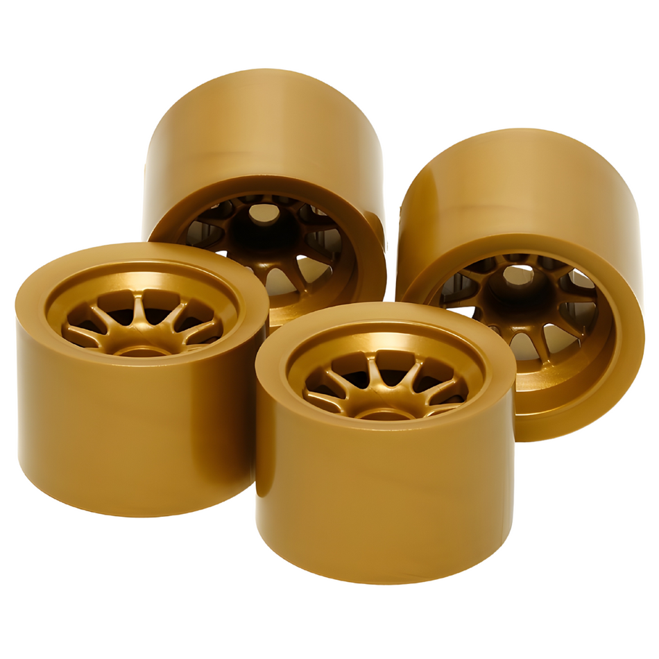 Tamiya F104 Formula 1 F1 Wheel Set Gold (OP-1525) 54525