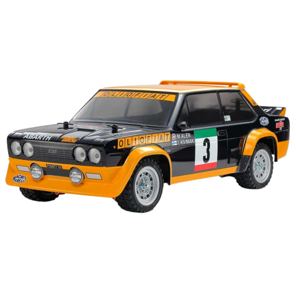 Tamiya Fiat 131 Abarth Rally Olio Fiat MF-01X Chassis Off-Road 1/10 RC Kit 58723