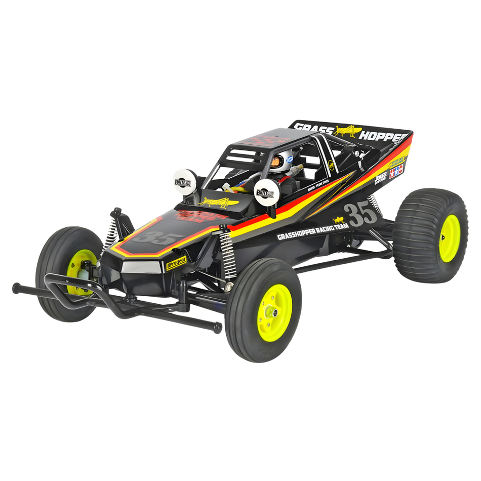 Tamiya Grasshopper Black Edition Off-Road RC Buggy Kit 1/10th Scale 2WD 47522