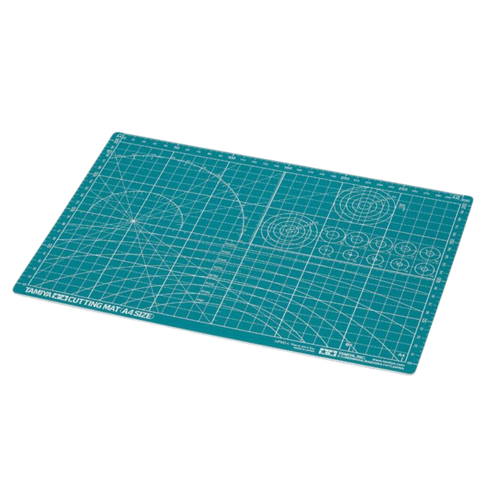 Tamiya Green Cutting Mat A4 Size Hobby Work Board 74118