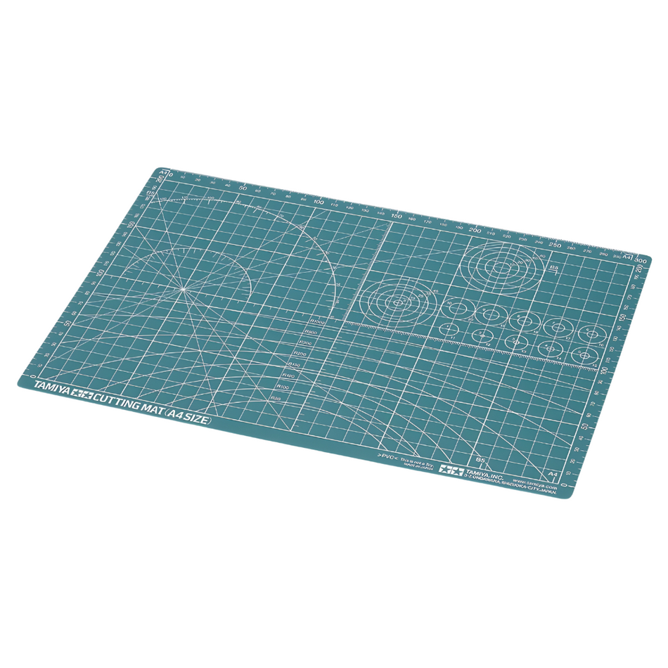 Tamiya Green Cutting Mat (A4 Size) 74118