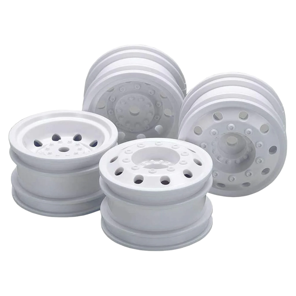 Tamiya Hop-Up Options 1964 TT-01 On Road Racing Truck Wheels White 54964