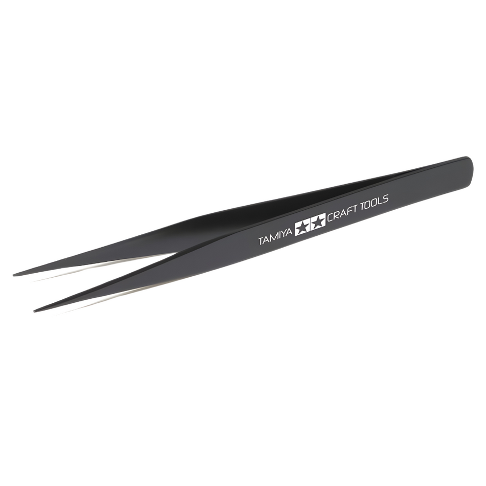 Tamiya Long Straight Tweezers 74004