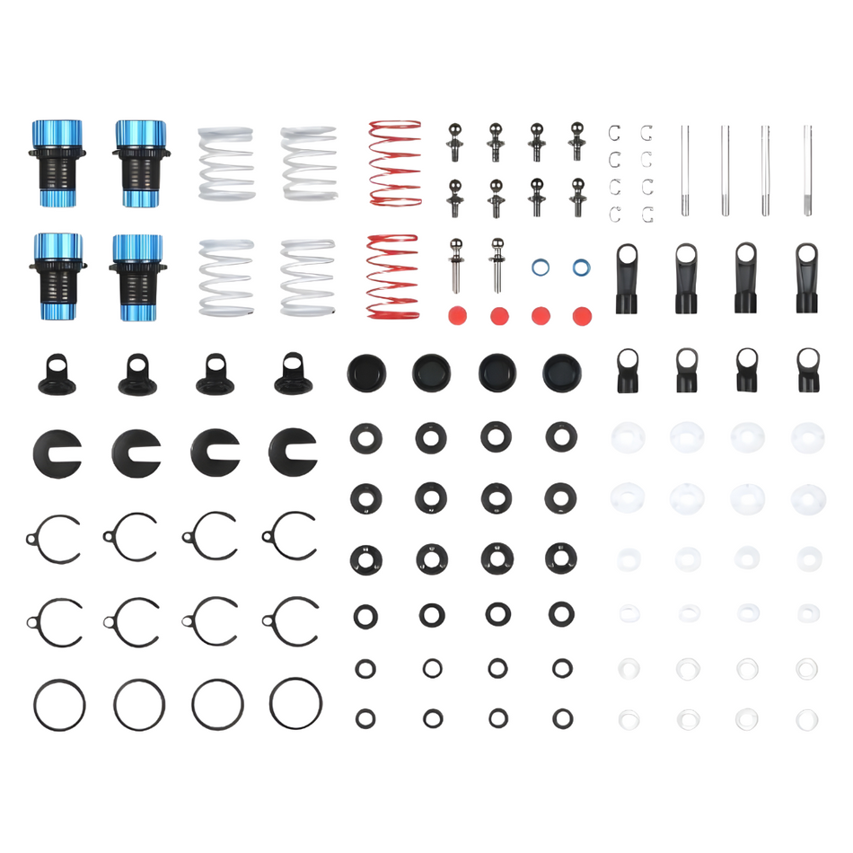 Tamiya M-Chassis Aluminium Damper Set (OP-1000) 4pc 54000