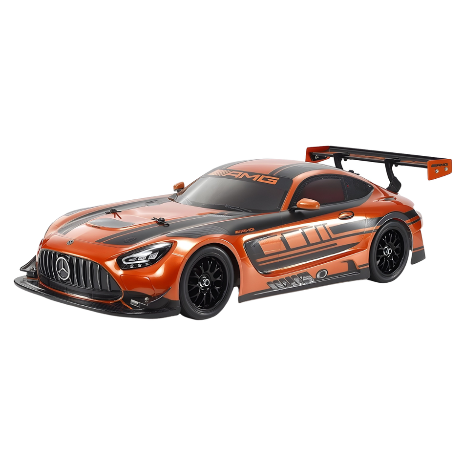 Tamiya Mercedes AMG GT3 Evo TT02 1 10 Kit Orange Painted 47519
