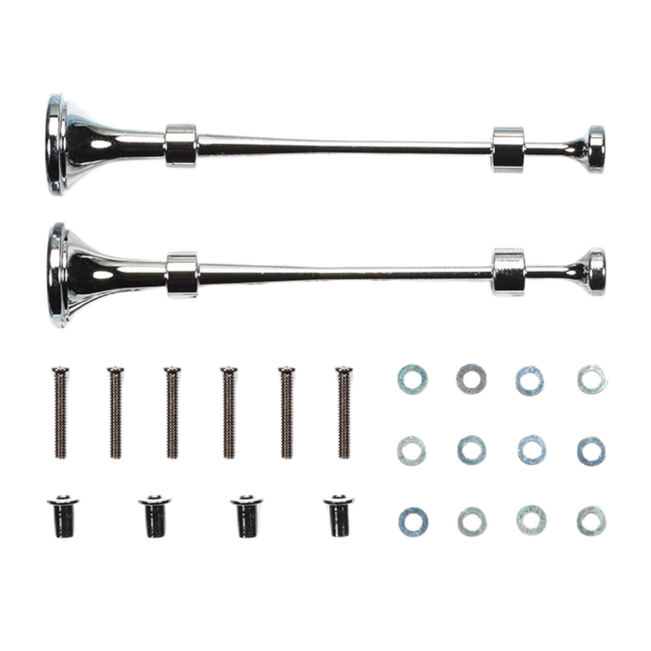 Tamiya Metal Air Horn Set For 1/14th Scale RC Tractor Truck 56540
