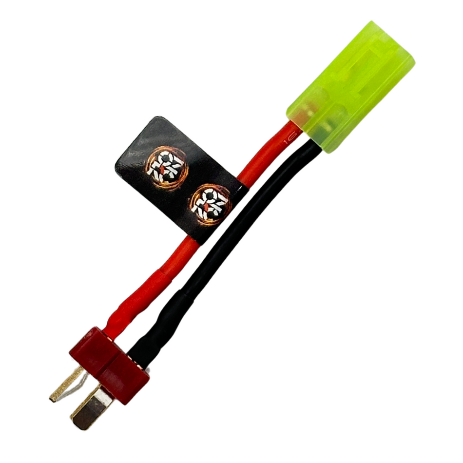 Micro Tamiya Female to Deans Male Plug Adapter Cable (Suits Dean Battery) 5cm (C14)