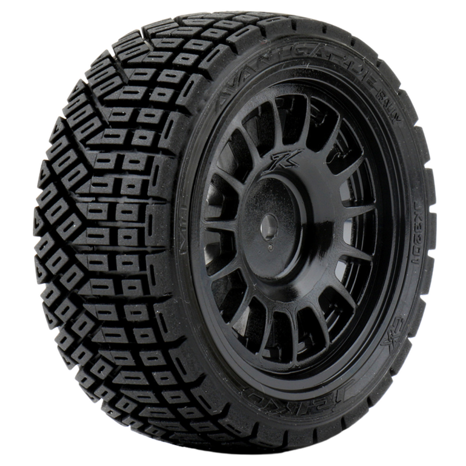 Jetko 1/10 Rally AVANTGARDE Tyres Claw Rim/Black/Super Soft 4pcs JKO3201CBSSG