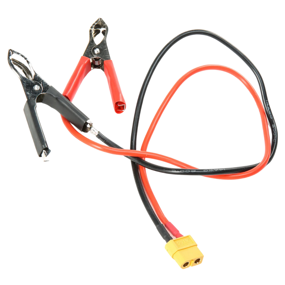 Dynamite DC Power Cord, Alligator Clips to XT60 Female